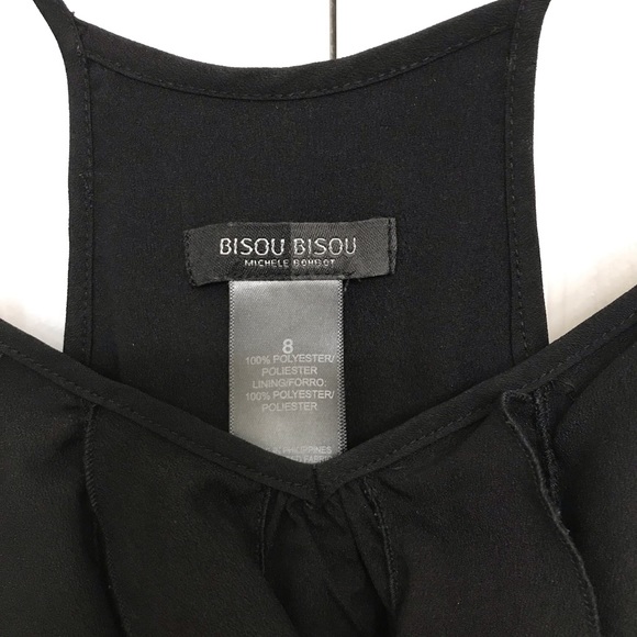 JCP HIGH/LOW RACERBACK BLACK DRESS - SOLD! - Picture 6 of 6